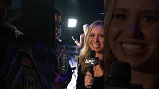 Ilia Topuria Reacting to getting the BONUSSS 👀 ufc308 [upl. by Amled447]