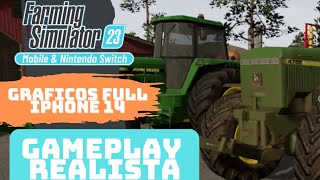 FS 23 MOBILE REALISTA IPHONE 14 PLANTIO DE SOJA [upl. by Yttap822]