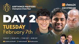 Airthings Masters Day 2 ft Carlsen Nakamura amp So  Leko amp Gustafsson [upl. by Ahsieni]