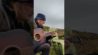 Saltcoats man plays quotFriendsquot by Led Zeppelin at Lendalfoot beach 1924 [upl. by Nevins]