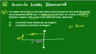 Aumento linear transversal  Exemplo 1 [upl. by Melac]