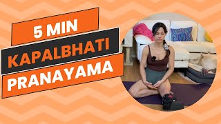 Kapalabhati  PRANAYAMA 10min [upl. by Iralav]