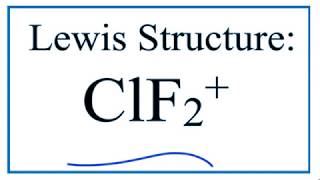 How to Draw the Lewis Structure for ClF2 [upl. by Eelyma]