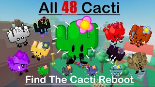 🌵ALL 48 CACTI  Find The Cacti Roblox🌵 [upl. by Aisel]