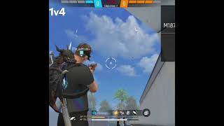 1v4 free fire short video viral 😱😱 [upl. by Ayak]