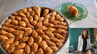 Videoja e Fundit qe do te Shihni per Bakllava Tradicionale e shpejte duke e thare mesin e peteve [upl. by Pedaias17]