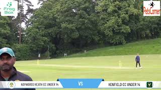 Haywards Heath CC Under 14 v Henfield CC Under 14 [upl. by Horlacher]