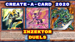 Yugioh  Inzektor Duels Deck Download in Description CreateACard 2020 [upl. by Aicnetroh]