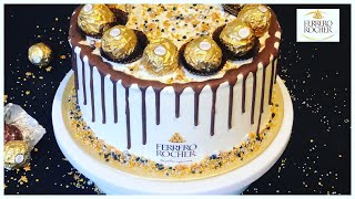 Ferrero Rocher cakeHow to make Ferrero Rocher cakeQuick and easy recipeMao Cooking Kitchen [upl. by Ducan389]