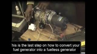 LEARN HOW TO CONSTRUCT A FUELLESS GENERATOR 2020 edition [upl. by Erkan]