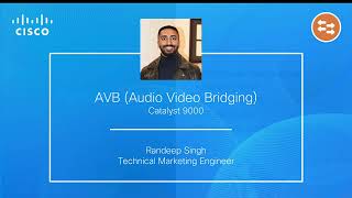 Audio Video Bridging AVB with Catalyst 9000 Series Switches [upl. by Oirevlis]