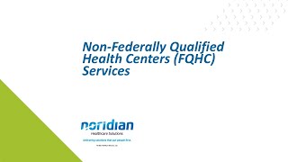 NonFederally Qualified Health Centers FQHC Services [upl. by Leuqar]