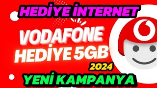 ✅VODAFONE BEDAVA 5GB İNTERNET KAZANMAK VODAFONE BEDAVA İNTERNET KAZANMAK 20242024✅ [upl. by Enilegnave955]