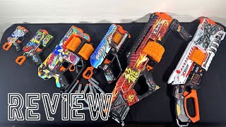 REVIEW XShot Skins Series Overview  Every Blaster in the Series Reviewed  Nerf War Tested [upl. by Xuagram]