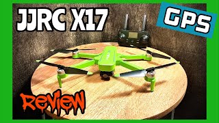 JJrc x17 drone review [upl. by Haleigh]