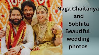 NagaChaitanya Shobhita Wedding PhotosBeautiful pics of wedding😍❤🥰weddingpicsceremony🥰❤ [upl. by Hollie]