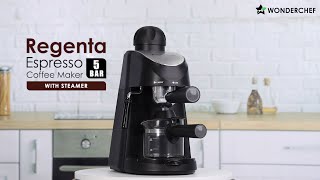 Wonderchef Regenta 5 Bar Espresso Coffee Maker [upl. by Ainesej]