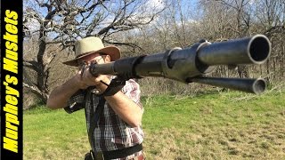 69cal Round Ball vs Minie Ball in a 1842 Rifle Musket [upl. by Santana]