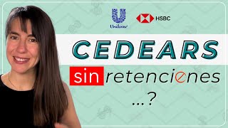 🥳​ CEDEARS sin RETENCIONES 🙅‍♀️  FemeninasFinancieras Cedears inversiones [upl. by Ynnad859]