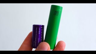 Battery 18350 VS 18650 [upl. by Gisele]