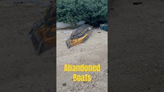 Broken Boats at Seaside shortsyoutube nature antique seashore [upl. by Sirrah309]