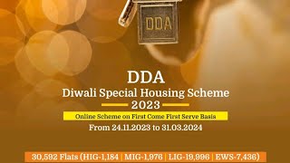 EWS 1bhk  LIG 1bhk Procedure and prices DDA HOUSING SCHEME DDAHOUSINGSCHEME [upl. by Naujyt]