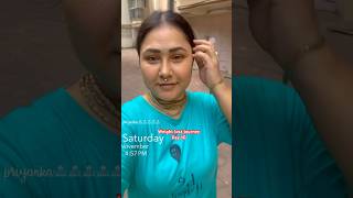 Weight loss journey day 10 priyankapanditofficial6820 shriharivansh radheradhe [upl. by Alarick]