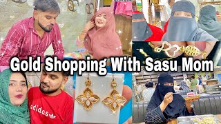 Exploring Sikandrabad  Gold Shopping With Sasu Mom👀😍  Shahji Dairy Gye ✈️🦋  Pranthe Bnaye [upl. by Garrek]