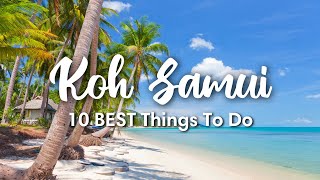 KOH SAMUI THAILAND 2023  10 Incredible Things To Do In amp Around Koh Samui [upl. by Panther]