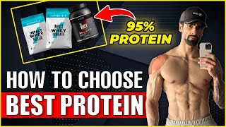 How To Choose The Best PROTEIN POWDER [upl. by Haidedej]