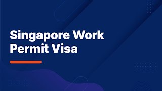 3 Ways to Get Singapore Work Pass Visa  Singapore Work Permit Visa  PREMIA TNC [upl. by Jaddo]