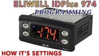 Eliwell Controller Settings  How To Set Programming  Eliwell IDPlus 974 [upl. by Huldah]