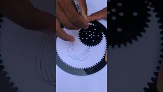 Geometric Art Spirograph spirographdesignpattern craft diy [upl. by Reckford]