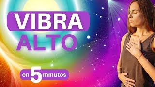 💫 Meditacion CORTA de 5 MINUTOS 💫  Aumentar la ENERGIA y VIBRACION [upl. by Grevera167]