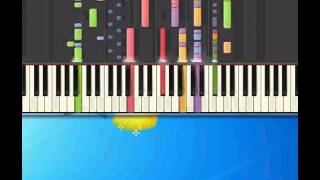 Autunno dolciastro Consoli Carmen Piano tutorial by Synthesia [upl. by Channa]