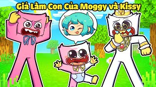 YUMMIE TROLL MOGGY BẰNG CÁCH GIẢ LÀM CON RƠI CỦA KISSY VÀ MOGGY TRONG MINECRAFT🤣👶 [upl. by Roy415]