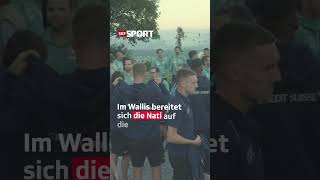 Filmreife Kulisse in den Walliser Rebbergen 🍇 für NatiTeamevent  SRF Sport [upl. by Aceber]