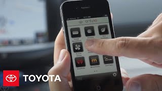 RAV4 EV Entune Apps  Toyota [upl. by Ediva377]