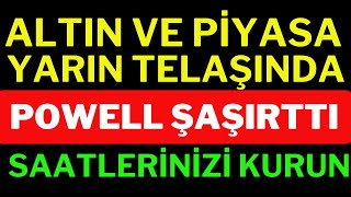 Altın Ve Piyasa Yarın Telaşına Düştü  Hazırlıklı Olun Borsa Dolar Altın [upl. by Reagan]