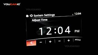 20132017 Mazda CX5  How to Set the Time on Car Stereo [upl. by Lalage]