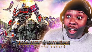 FIRST TIME WATCHING TRANSFORMERS RISE OF THE BEASTS [upl. by Gaelan407]