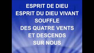 ESPRIT DE DIEU  Samuel Olivier  Collectif Cieux Ouverts [upl. by Sandstrom166]