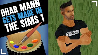 🎨 The Sims Creator  Making of Dhar Mann 🖌️ The Sims 1 [upl. by Heymann582]