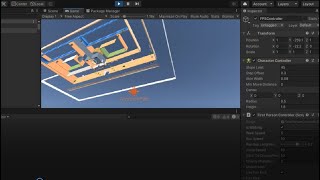 Rigid Body FPSController Falling going down  Unity [upl. by Anilemrac98]