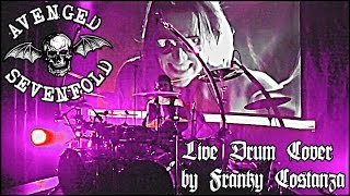 AVENGED SEVENFOLD  Hail to the king  LIVE DRUM COVER by FRANKY COSTANZA [upl. by Layman550]