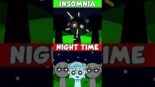 Incredibox Sprunki But Insomnia Version VS Sprunki Night Time Version sprunki incrediboxmix [upl. by Anwahs841]