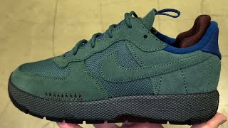 Nike Air Force 1 Wild Fir Green Womens Shoes [upl. by Dnaltruoc]