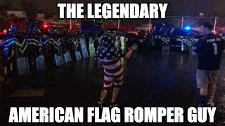 USA vs Mexico 2017  American Romper Guy taunts Mexican Cops [upl. by Westbrooke]