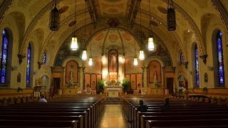 Video Saint Anthony of Padua Church Lancaster Pennsylvania USA Jun 2011 [upl. by Suilenroc]