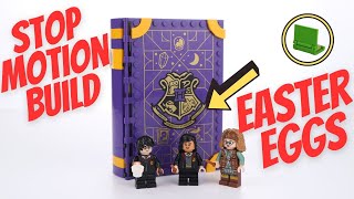 Lego Harry Potter Easter Eggs and references  Lego Hogwarts Divination Class Stopmotion build [upl. by Nolyaw]